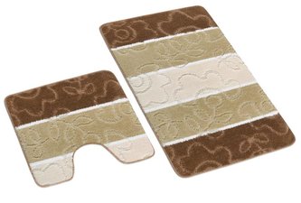 SADA AVANGARD 60x100 + 60x50 cm - béžové květy