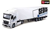 Bburago 1:43 MB Actros SEDIS Logistika s vysokozdvižným vozíkem a příslušenstvím