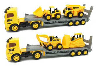 Auto - Tahač se stavebními stroji 36 cm Auto - Tahač se stavebními stroji 36 cm