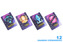 Notes spirála linkovaný 14,5x21 cm, 80 stran - Zodiac
