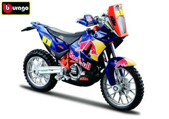 Bburago 1:18 WRB KTM CYCLE - KTM 450 Rally (Dakar Rally)