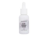 Makeup Revolution London Glow Tanning Serum Opalovací přípravek na obličej 30 ml SPF30 pro ženy