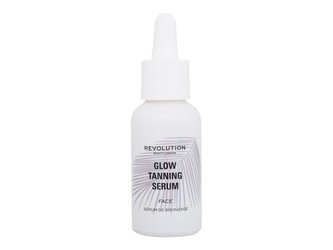 Makeup Revolution London Glow Tanning Serum Opalovací přípravek na obličej 30 ml SPF30 pro ženy