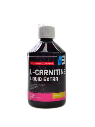 Body nutrition - L-Carnitine liquid 120000 + chrom 500ml - pomeranč