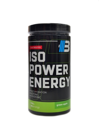 Body nutrition - Iso power energy + elektrolyty 960 g - grep