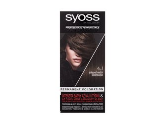 Syoss Permanent Coloration Barva na vlasy 50 ml 4-1 Medium Brown pro ženy