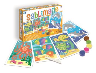 Sablimage: Pískové obrázky - Ryby a delfíni Sablimage: Pískové obrázky - Ryby a delfíni