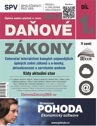 Daňové zákony 2023 (Díl 1.)