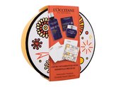 L'Occitane Immortelle Précieuse denní pleťový krém Immortelle Precious Proactive Youth Skincare Cream 50 ml + čisticí voda Immortelle Precious Proactive Skincare Essential Water 200 ml + odličovací tampony Washable Cleansing Pads 3 ks