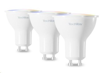 TechToy Smart Bulb RGB 4.5W GU10 3pcs set