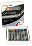 Pentel Pastely olejové - metalické