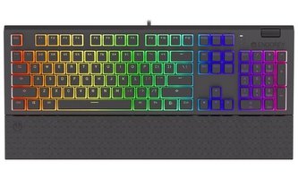 Endorfy herní klávesnice Omnis Pudd.Kaihl BR RGB /USB/ brown switch / drátová / mechanická / US layout / černá RGB