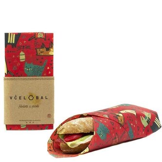 Včelobal voskovaný bavlněný ubrousek velikost L - Zvířátka Včelobal voskovaný bavlněný ubrousek velikost L - Zvířátka