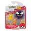 Figurky Pokémon Battle 3-Pack Teddiursa, Pikachu #9, Gastly 5 cm