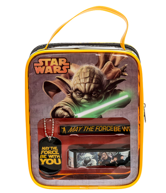 Dárkový set řetízek na krk se psí známkou a náramky Star Wars|Hvězdné Války: Yoda