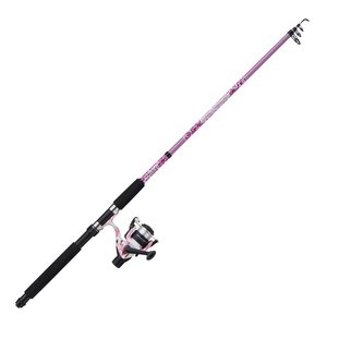 Teleskopický prut s navijákem RD Tanager Pink Camo II Tele 2,40m 10-30g