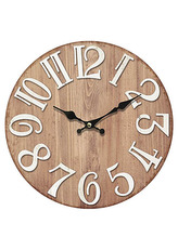 Hodiny nástěnné MDF, 34cm