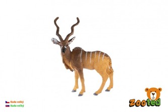Kudu velký zooted plast 14cm v sáčku Kudu velký zooted plast 14cm v sáčku