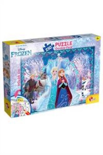 Puzzle dwustronne Kraina Lodu 250 el.