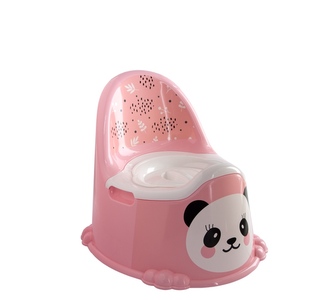 Dětská židlička plast panda