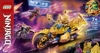 LEGO Ninjago 71768 Jayova zlatá dračí motorka
