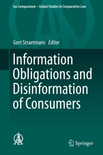 Information Obligations and Disinformation of Consumers