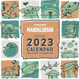 Kalendář Star Wars: The Mandalorian - Grogu 2023