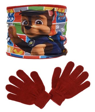 NÁKRČNÍK A RUKAVICE TLAPKOVÁ PATROLA