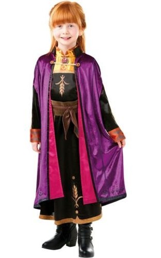 Dětský karnevalový kostým Anna velikost 128 Dětský karnevalový kostým Anna velikost 128