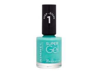 Rimmel London Super Gel Lak na nehty STEP1 12 ml 098 Never Blue With You pro ženy