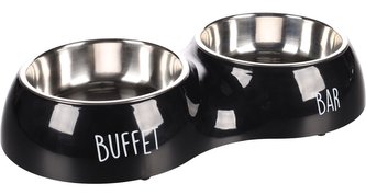 Nerezová dvojmiska Flamingo Divar-2 x 470ML