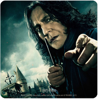 Tácek pod sklenici Harry Potter: Severus Snape (10 x 10 cm)