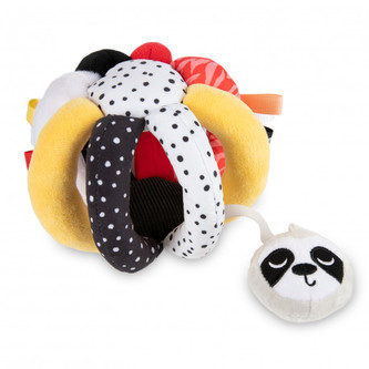 canpol babies Senzorický míček LENOCHOD s chrastítkem a pískátkem BabiesBoo