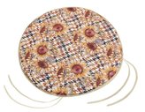 Sedák EMA kulatý hladký - slunečnice - průměr 40 cm, výška puru 2 cm