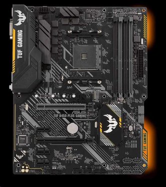 ASUS MB Sc AM4 TUF GAMING B450-PLUS II, AMD B450, 4xDDR4, 1xDP, 1xHDMI