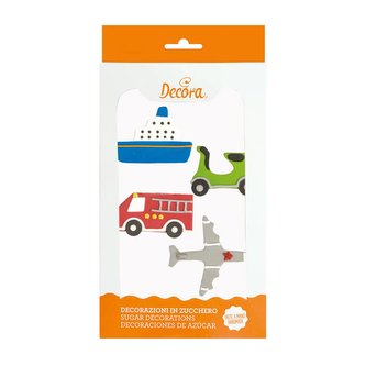 Cukrové zdobení 4ks doprava - Decora