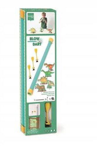 Scratch Dmuchawka XL DINO  / 3 lotki przyssawki / 5 celów