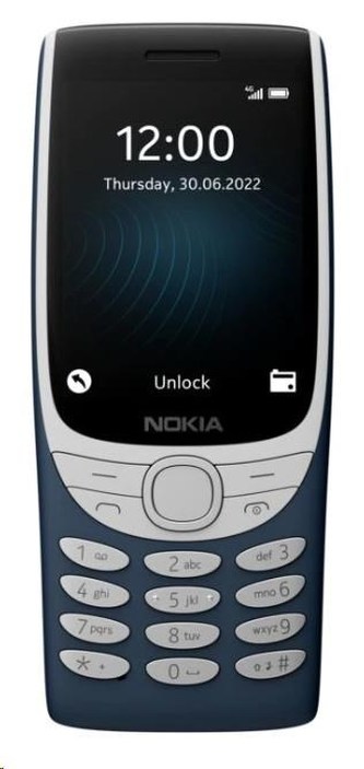 Nokia 8210 4G, Dual SIM, modrá