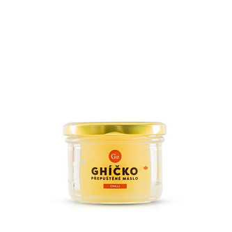 České ghíčko Přepuštěné máslo ghí chilli 220 ml