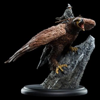 Pán prstenů figurka - Gandalf na Gwaihirovi 15 cm (Weta Workshop)