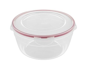 Florina fresh box na potraviny  Fresh Box 2,3 l transparentní//červené těsnění