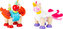 Small Foot Flexi figurka 1 ks Jednorožec Luna