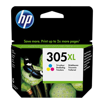 3YM63AE Inkoustová cartridge, barevná, pro tiskárny Deskjet 2320,2710, 4120, HP 305xl, 200 stran, HP