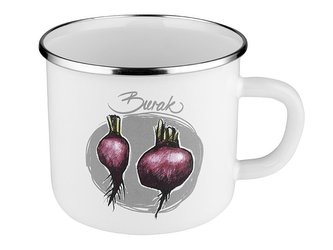 SMALTOVANÝ HRNEK 12CM, 1,2L BURACZEK