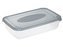 BOX NA POTRAVINY  POLAR OBDÉLNÍKOVÝ 3L ŠEDÝ -PT 1673