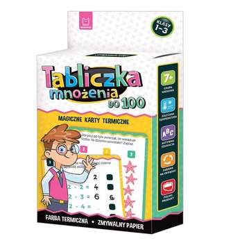 Tabliczka mnożenia do 100 Magiczne karty termicze Tabliczka mnożenia do 100 Magiczne karty termicze