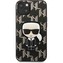 Karl Lagerfeld Monogram Ikonik Kryt iPhone 13 černý