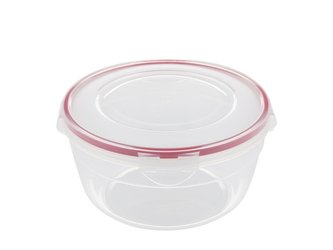 Florina fresh box na potraviny  Fresh Box 1,5 l transparentní//červené těsnění