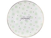 TALÍŘ DEZERTNÍ MINT DOTS 20CM
