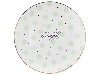 TALÍŘ DEZERTNÍ MINT DOTS 20CM TALÍŘ DEZERTNÍ MINT DOTS 20CM